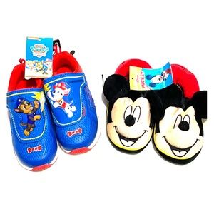 Paw Patrol and Mickey Mouse Combo Size 9